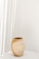 Kayu Small Wooden Vase