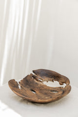 Kayu Raw Large Wooden Bowl