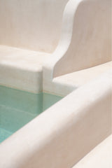 photograph by sheila man of modern minimalistic pool edges in bali