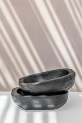 Kayu Oval Wooden Bowl