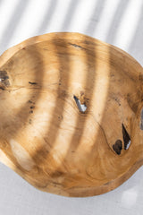 Kayu Raw Large Wooden Bowl
