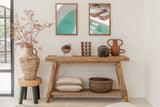 tropical wall art with bali posters by sheila man