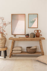 wall decoration with prints by sheila man