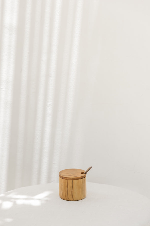 Wooden Sugar Container
