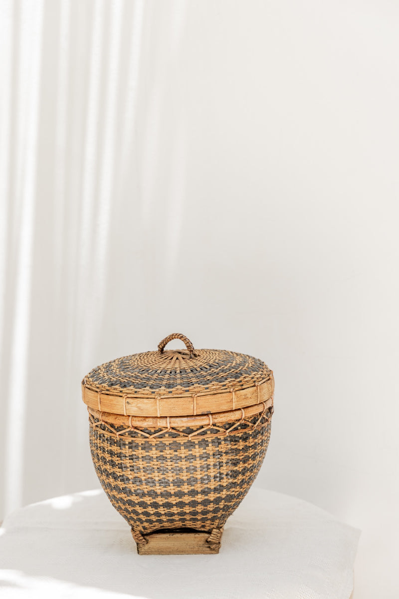 Rattan Rice Basket