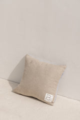 natural linen cushion cover, handmade in indonesia