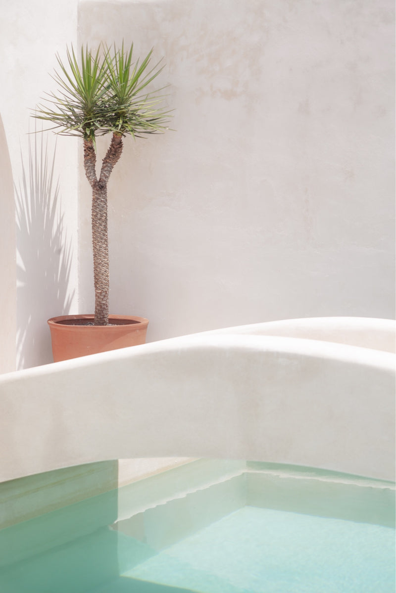 photograph of a minimalistic bali pool villa by sheila man 