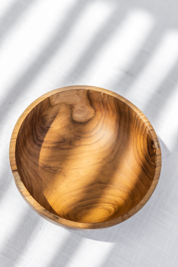 Kayu Bowls - Set of 4 Small Wooden Bowls