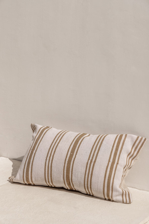 huten cushion cover with stripes