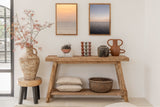 sunset wall art with ocean prints by sheila man